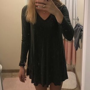Abercrombie Olive T Shirt Dress